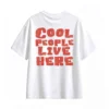 Remera Algodón Estampada Cool People Casual Oversize Premium