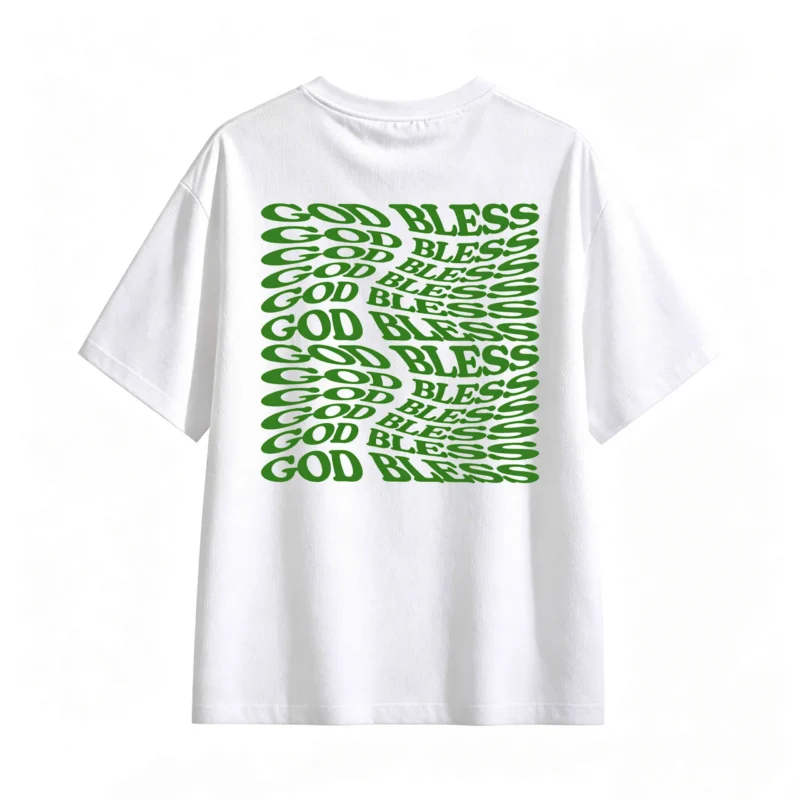 主图_2 Remera Algodón God Bless Estampa Urbana Oversize Premium