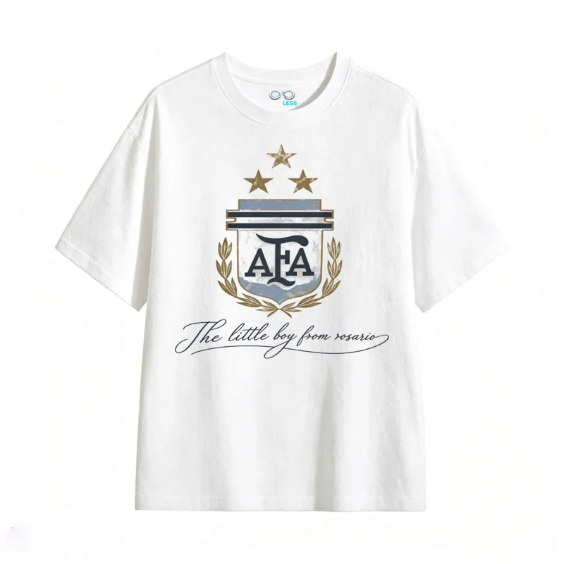 Argentina World Cup Champion Rosario Messi T-Shirt