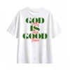 Remera Algodón Estampada Frase God All Is The Good Time