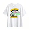 Remera Algodón Cargo Bike Estampado Urbano Casual Premium