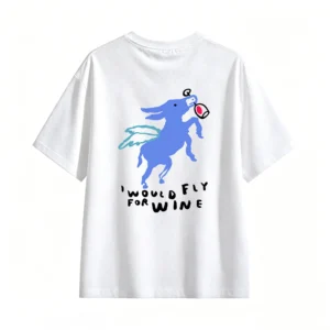Remera Algodón Estampado Burro Volador Casual Premium