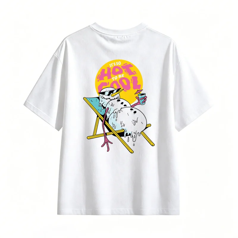 Remera Algodón Estampada Diseño Verano Casual Oversize Premium