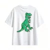 Remera Algodón Estampado Dinosaurio Rex Diseño Creativo