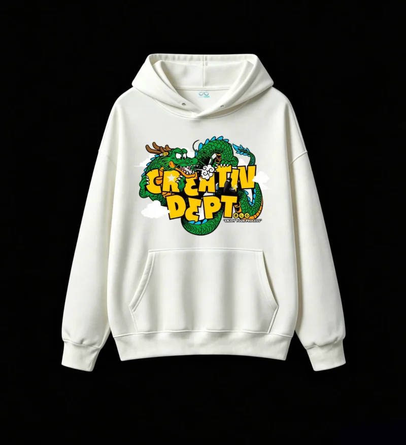 主图_2 Creative Dept Dragon Graphic Hoodie