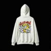 Buzo capucha estampado Just Ask pop art original