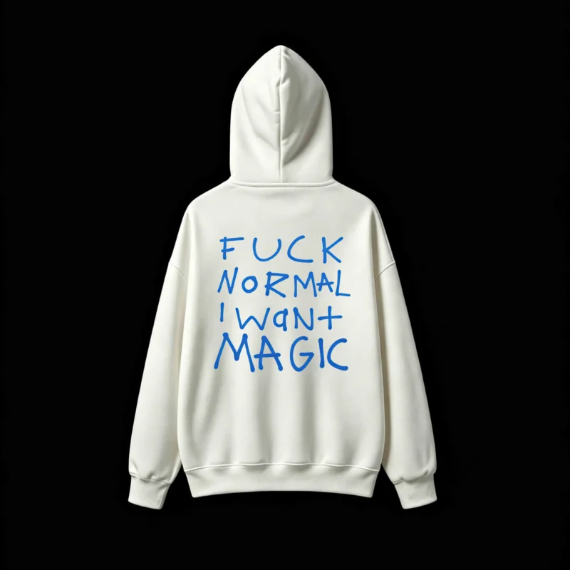 主图_2 Buzo capucha estampado frase Magic