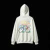 主图_2 Buzo capucha estampado bicicleta arte abstracto