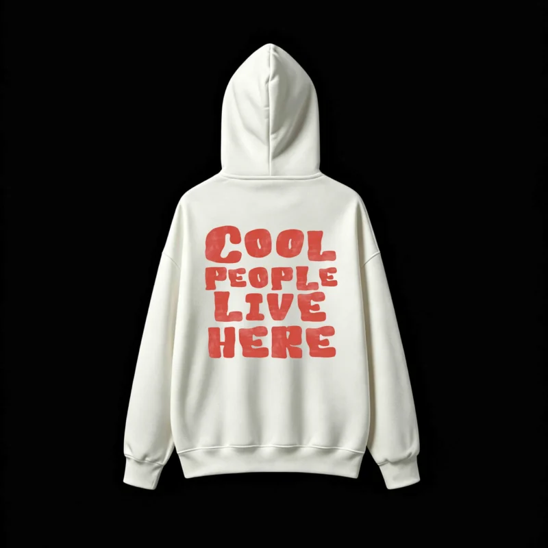 主图_2 Buzo capucha estampado Cool People gráfico