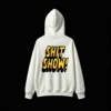 Buzo capucha estampado Shit Show ilustración