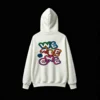 Buzo capucha estampado We Are One full color pop