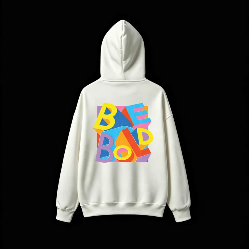 主图_2 Buzo capucha estampado Be Bold arte pop art