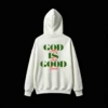 Buzo capucha estampado frase God Is The Good Time