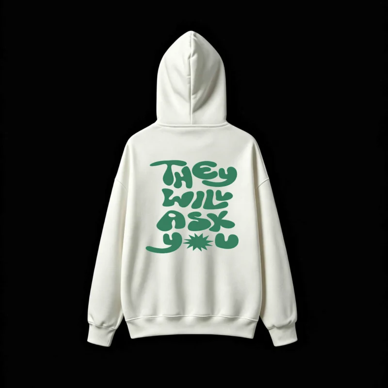 主图_2 Buzo capucha estampado frase retro vintage