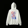 Buzo capucha estampado arte surrealista original