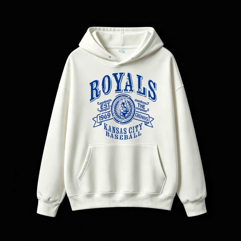 主图_2 Kansas City Royals Baseball Est 1969 The Crowns Hoodie