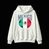 Mexico Soccer Ball Flag Print Hoodie