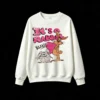 It's A Rabbit Ruby Funny Cartoon Print Sweatshirt
