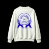 Buzo cuello redondo, estampa frase Big Plates Only