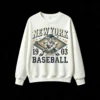 主图_2 New York Baseball 1903 Bull Graphic Sweatshirt