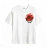 主图_2 Remera Algodón Estampado Corazón Fuego Diseño Urbano Premium