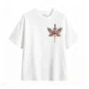 Remera Algodón Estampado Corazón Daga Mariposa Gótico Full