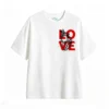 Remera Algodón Estampada Love Corazón Arte Urbano Premium