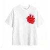 主图_2 Remera Algodón Estampado Corazón Abrazo Diseño Casual Premium