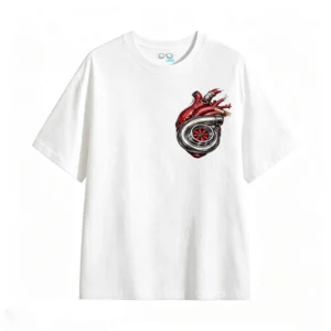 Remera Algodón Estampado Corazón Turbo Racing Tuning Premium