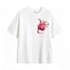 Remera Algodón Estampado Corazón Pulpo Surrealista Casual