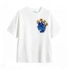 主图_2 Remera Algodón Estampado Corazón Van Gogh Girasoles Casual
