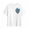 Remera Algodón Estampado Corazón Ballena Galaxia Artístico