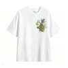 Remera Algodón Estampado Corazón Bosque Diseño Botánico
