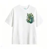 Remera Algodón Estampado Corazón Cactus Botánico Premium