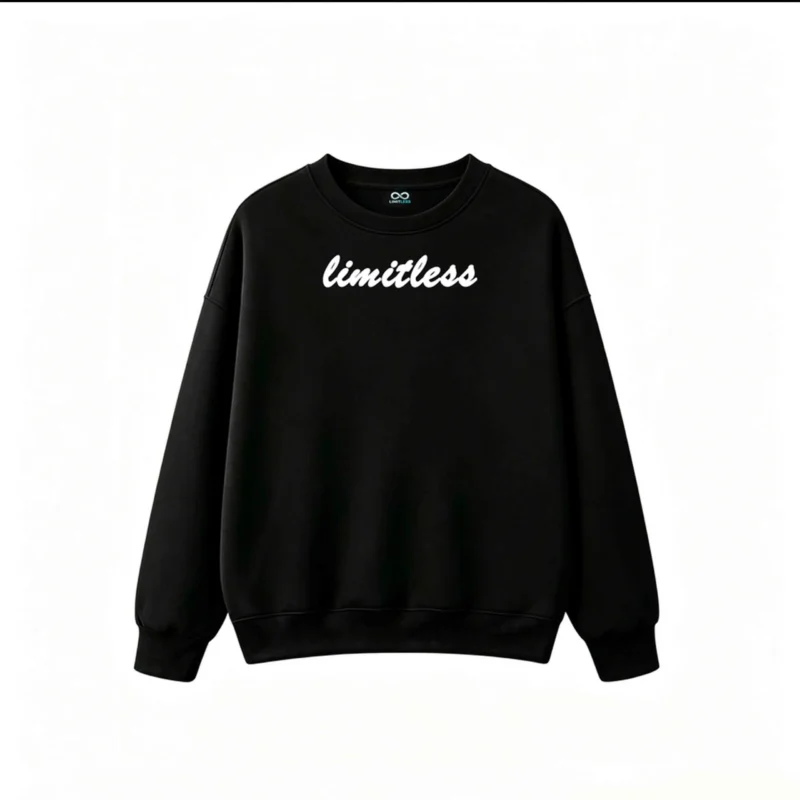 100% Fresh Pomegranate Graphic Back Print Sweatshirt