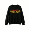 无帽黑卫正 Buzo Messi-Spiderman, doble estampado oversize algodón unisex