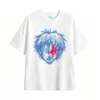 白t Anime Aesthetic Back Print T-Shirt