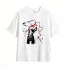 白t Gothic Y2K Aesthetic Back Graphic T-Shirt