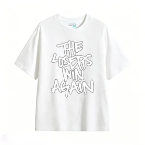 The Losers Win Again Back Print T-Shirt
