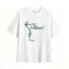 白t Blam! Skeleton Graphic Back Print T-Shirt