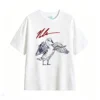 Vintage Black Swan Back Graphic T-Shirt