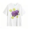 白t Weezing Pixel Art Back Print T-Shirt