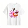 Courage The Cowardly Dog Pixel Art Back Print T-Shirt