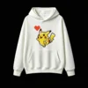 白卫 Cute Pikachu Pixel Art Hoodie