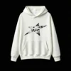 白卫 Glitter Star Graphic Hoodie