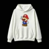 白卫 Classic Pixel Paper Mario Graphic Hoodie