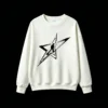 白卫 Aesthetic Y2K Star Graphic Hoodie