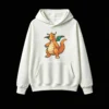 白卫 Dragonite Pixel Art Graphic Hoodie