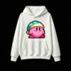 白卫 Cute Kirby Pixel Art Hoodie