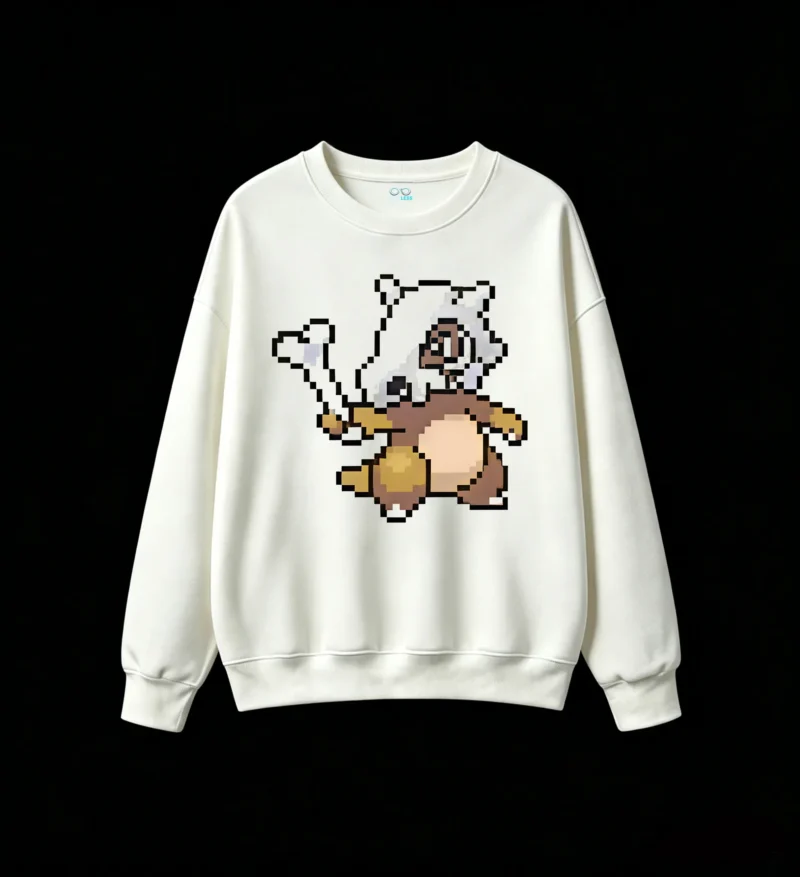 Pixel Art Marowak Anime Hoodie